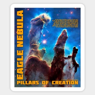 Eagle Nebula Poster Sticker